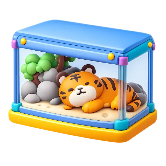 ภาพประกอบคำว่า enclosure (คอกสัตว์ (สวนสัตว์))
