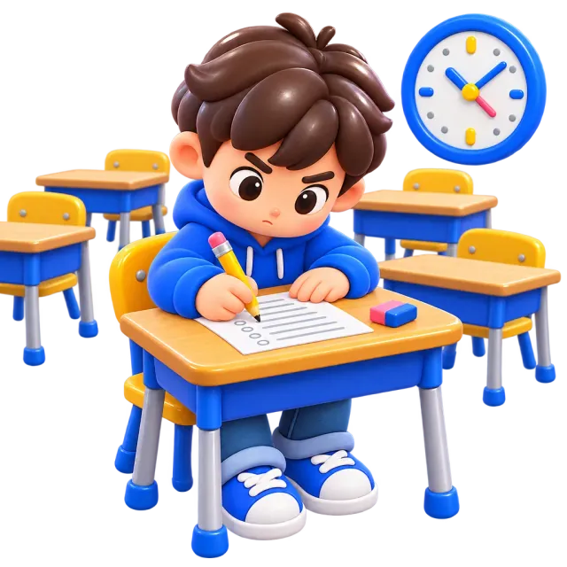 ภาพประกอบคำว่า exam (การสอบ)