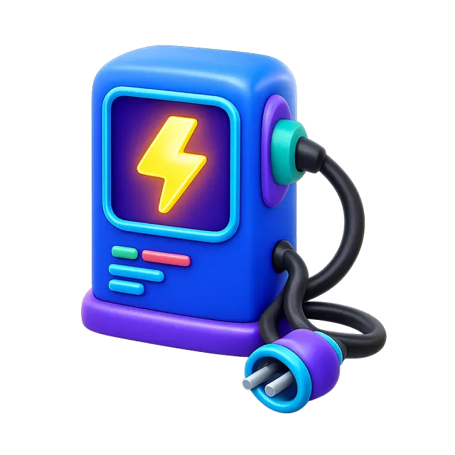 ภาพประกอบคำว่า fast charger (เครื่องชาร์จเร็ว)