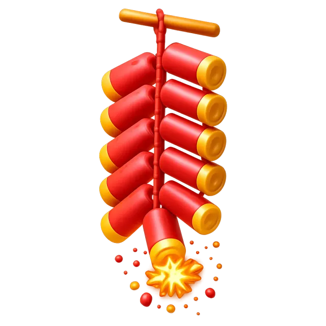 ภาพประกอบคำว่า firecracker (ประทัด)
