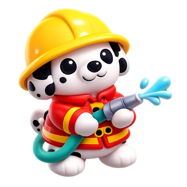 ภาพประกอบคำว่า firefighter (นักดับเพลิง)
