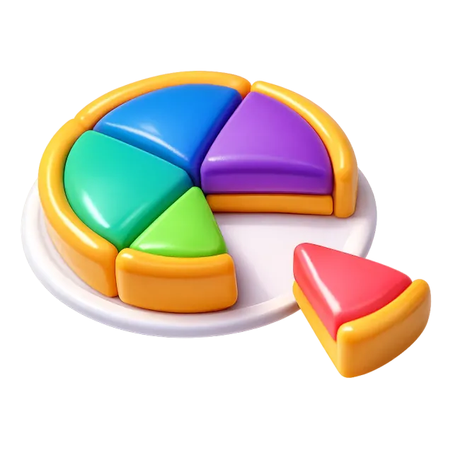 ภาพประกอบคำว่า fraction (เศษส่วน)