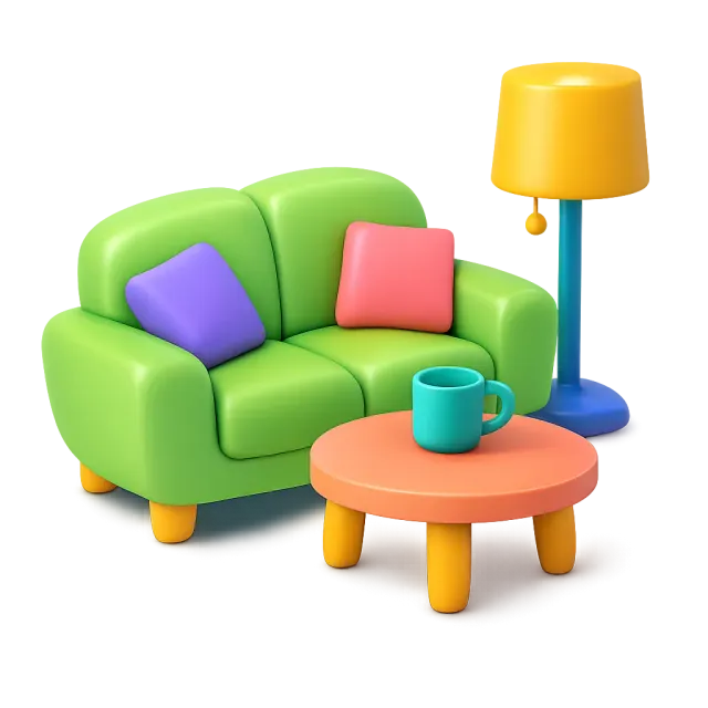 ภาพประกอบคำว่า furniture (เฟอร์นิเจอร์ (นับไม่ได้))