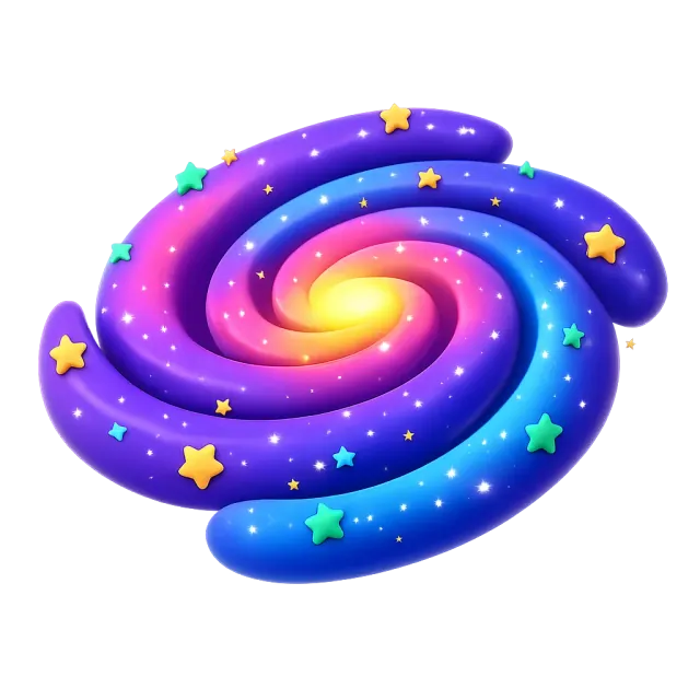 ภาพประกอบคำว่า galaxy (กาแล็กซี / ดาราจักร)