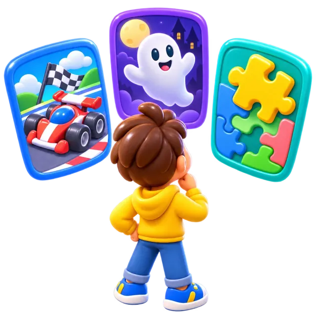 ภาพประกอบคำว่า genre (แนวเกม / ประเภท)