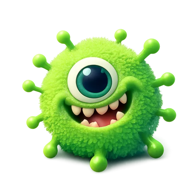 ภาพประกอบคำว่า germ (เชื้อโรค)
