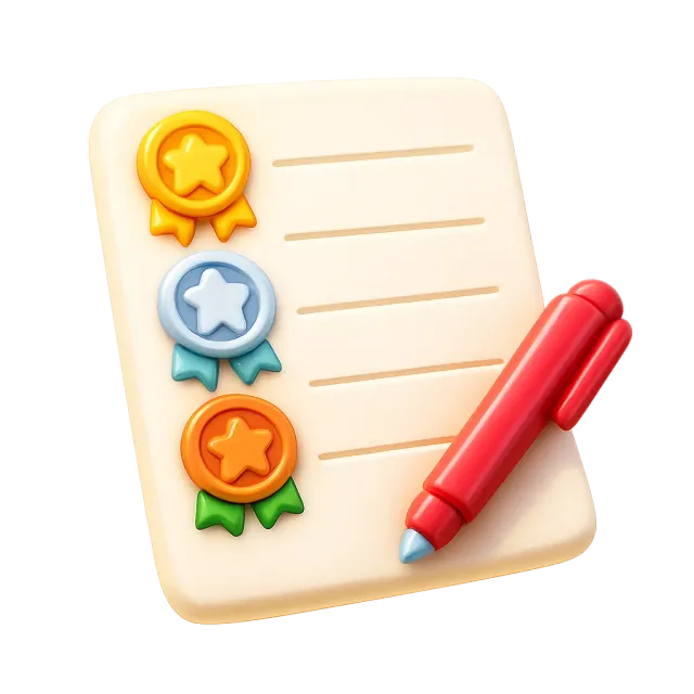 ภาพประกอบคำว่า grading (เกณฑ์การให้เกรด)