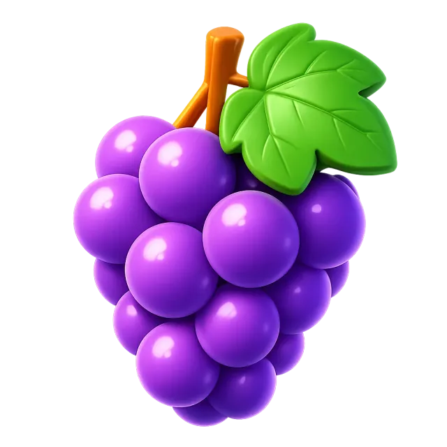 ภาพประกอบคำว่า grape (องุ่น)