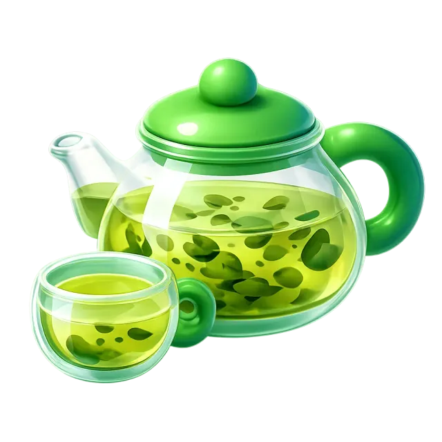 ภาพประกอบคำว่า green tea (ชาเขียว)