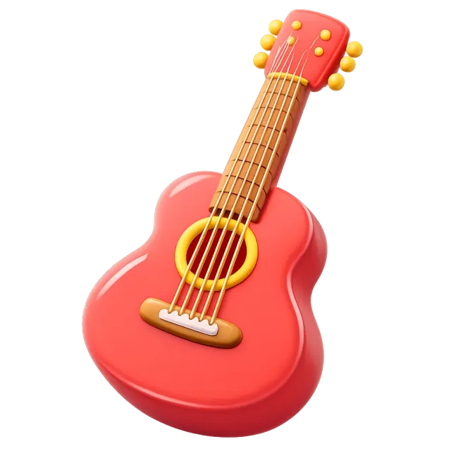 ภาพประกอบคำว่า guitar (กีตาร์)