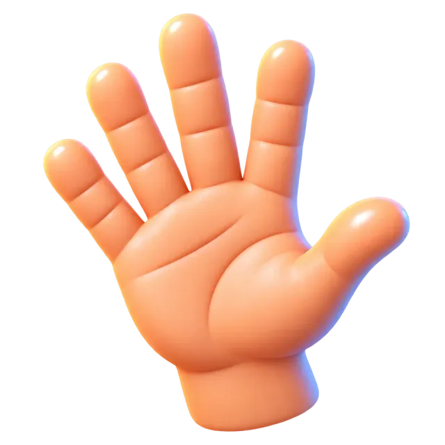 ภาพประกอบคำว่า hand (มือ)