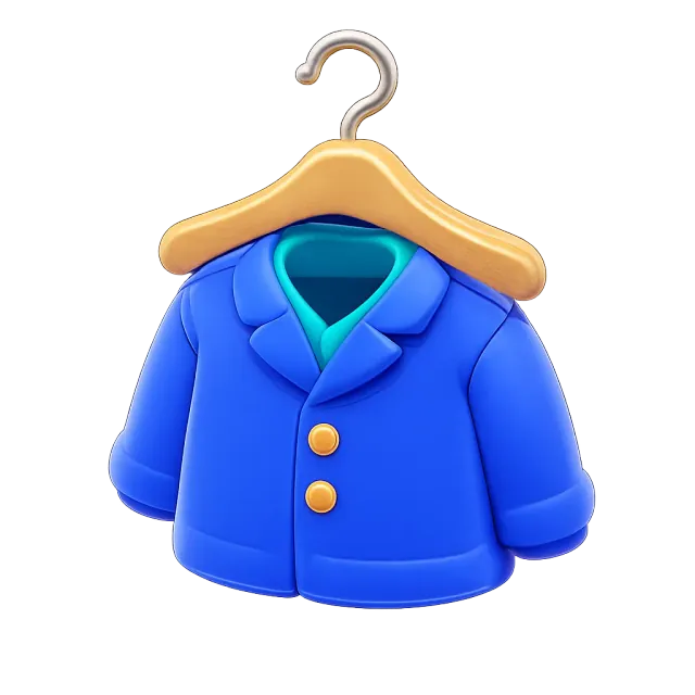 ภาพประกอบคำว่า hanger (ไม้แขวนเสื้อ)