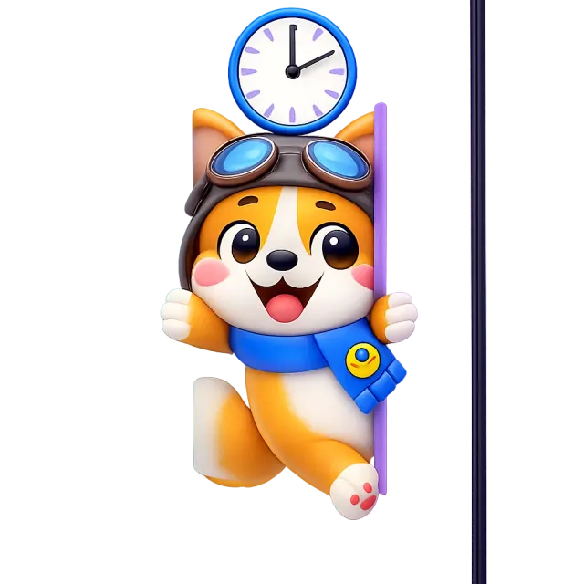 ภาพประกอบคำว่า in the nick of time (ทันเวลาเฉียดฉิว)