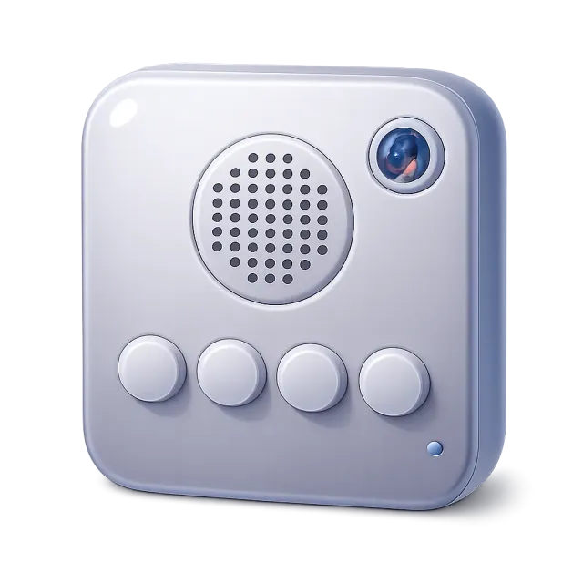 ภาพประกอบคำว่า intercom (อินเตอร์คอมหน้าตึก)