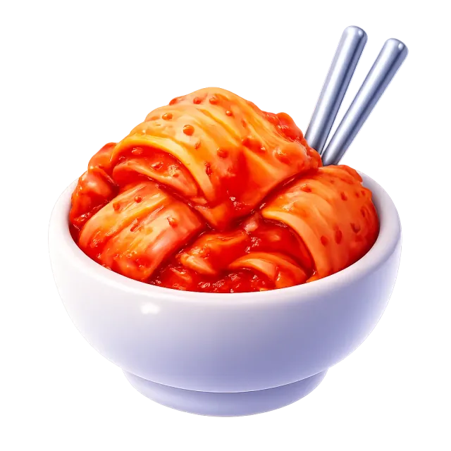 ภาพประกอบคำว่า kimchi (กิมจิ)