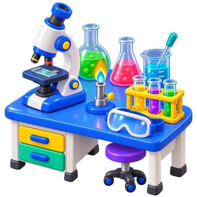 ภาพประกอบคำว่า lab (ห้องปฏิบัติการ, ห้องแล็บ)