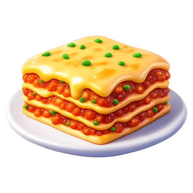 ภาพประกอบคำว่า lasagna (ลาซานญ่า)