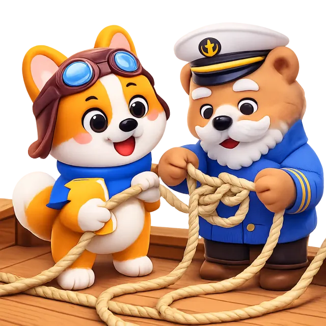 ภาพประกอบคำว่า learn the ropes (เรียนรู้งานใหม่)