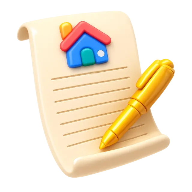 ภาพประกอบคำว่า lease (สัญญาเช่า)