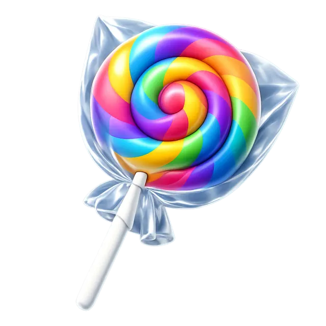 ภาพประกอบคำว่า lollipop (อมยิ้ม)