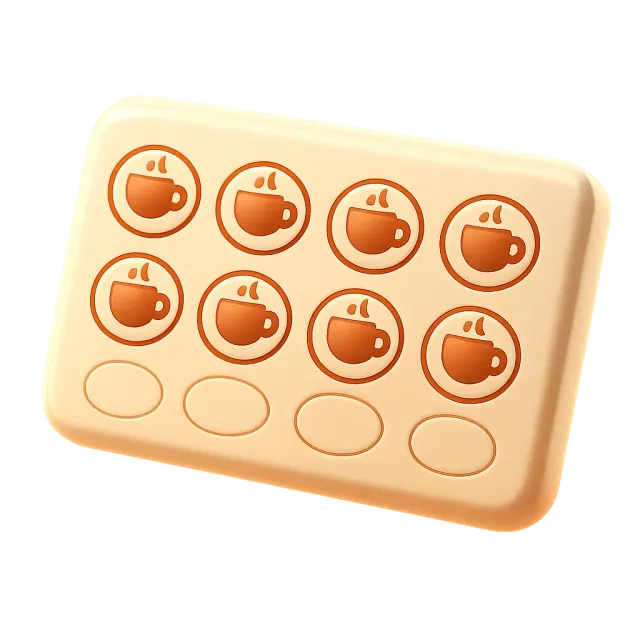 ภาพประกอบคำว่า loyalty card (บัตรสะสมแต้ม)