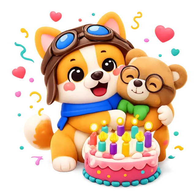 ภาพประกอบคำว่า many happy returns (ขอให้มีวันเกิดดีๆ อีกหลายปี)