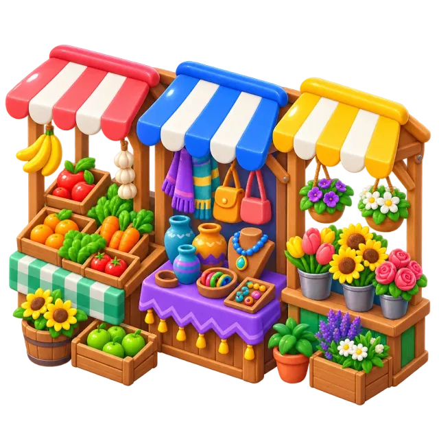 ภาพประกอบคำว่า market (ตลาด (การค้า))