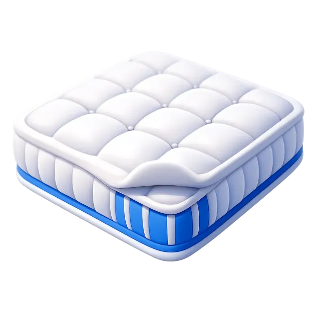ภาพประกอบคำว่า mattress (ที่นอน / ฟูก)