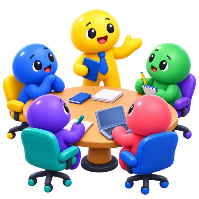 ภาพประกอบคำว่า meeting (การประชุม)