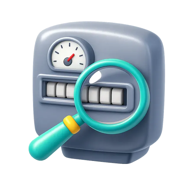 ภาพประกอบคำว่า meter reading (ตัวเลขบนมิเตอร์)