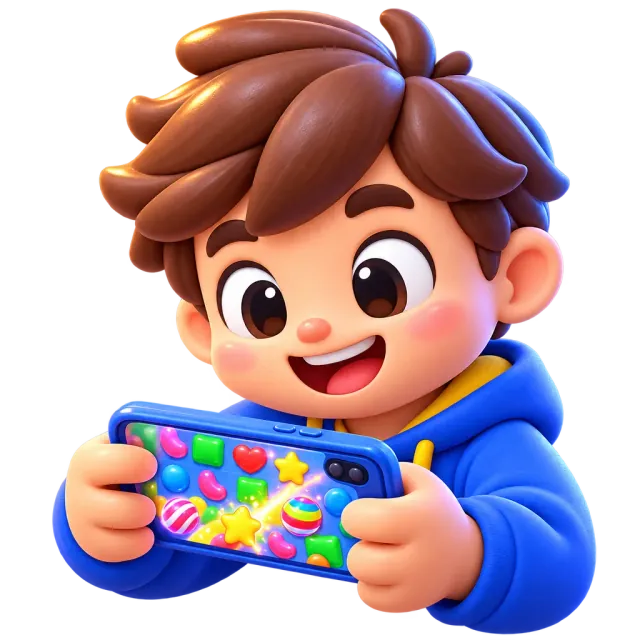 ภาพประกอบคำว่า mobile game (เกมมือถือ)
