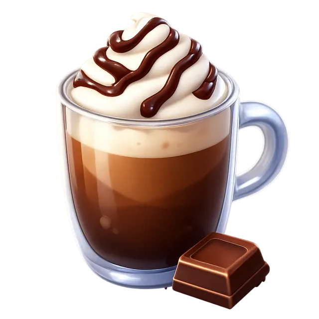 ภาพประกอบคำว่า mocha (มอคค่า (กาแฟช็อกโกแลต))