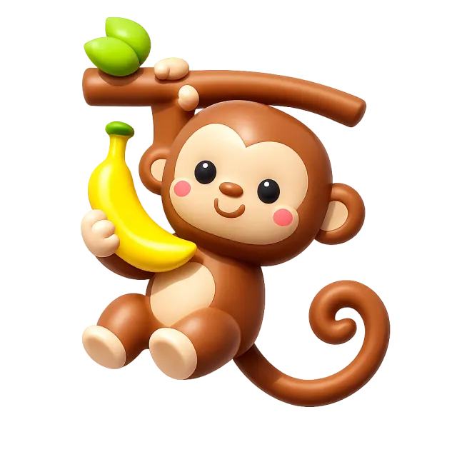 ภาพประกอบคำว่า monkey (ลิง)