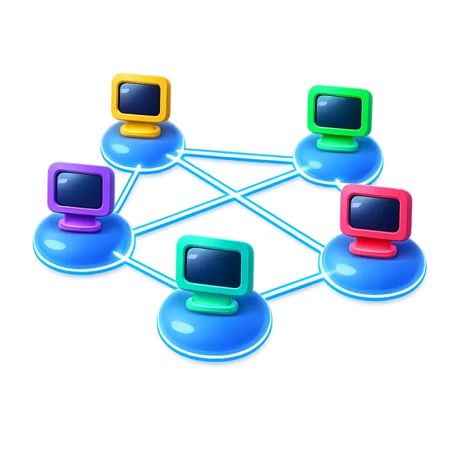 ภาพประกอบคำว่า network (เครือข่าย)