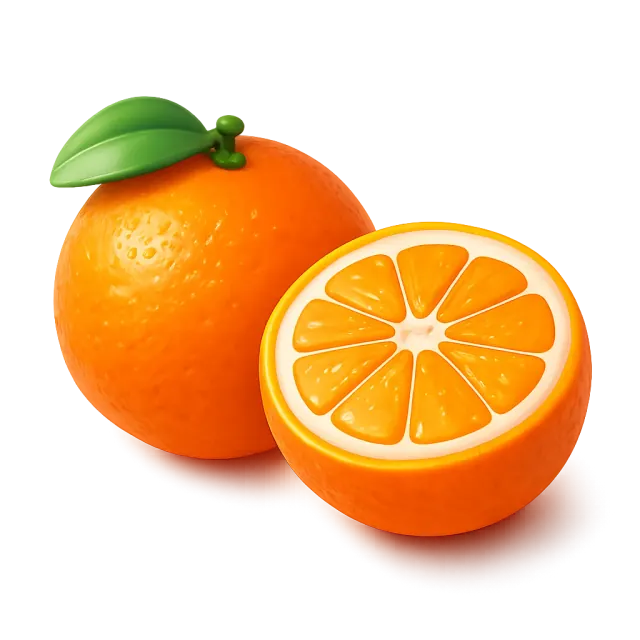 ภาพประกอบคำว่า orange (ส้ม)
