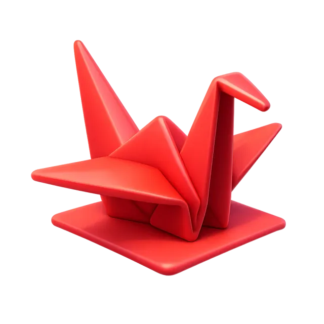 ภาพประกอบคำว่า origami (ศิลปะพับกระดาษ)