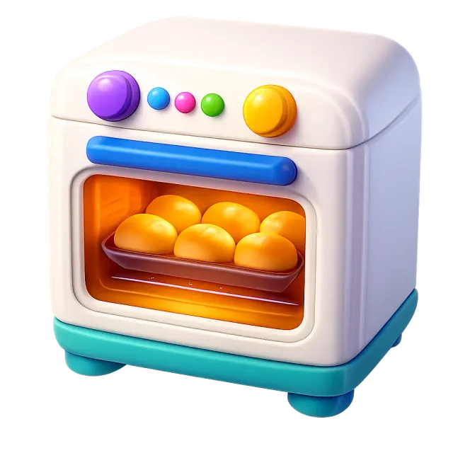 ภาพประกอบคำว่า oven (เตาอบ)