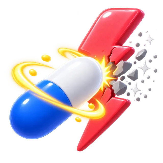ภาพประกอบคำว่า painkiller (ยาแก้ปวด)