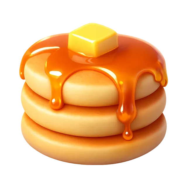 ภาพประกอบคำว่า pancake (แพนเค้ก)