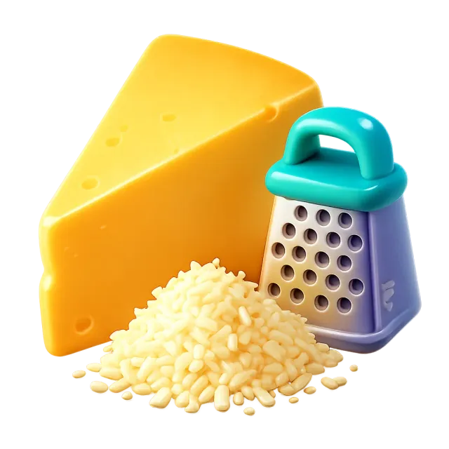 ภาพประกอบคำว่า parmesan (ชีสพาร์เมซาน)