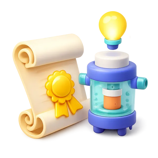 ภาพประกอบคำว่า patent (สิทธิบัตร)