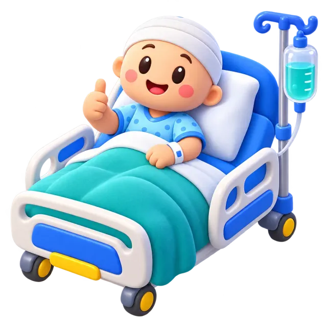 ภาพประกอบคำว่า patient (คนไข้ / ผู้ป่วย)