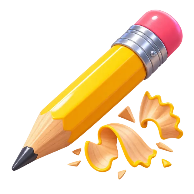 ภาพประกอบคำว่า pencil (ดินสอ)