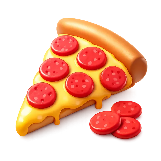 ภาพประกอบคำว่า pepperoni (ไส้กรอกเปปเปอโรนี)
