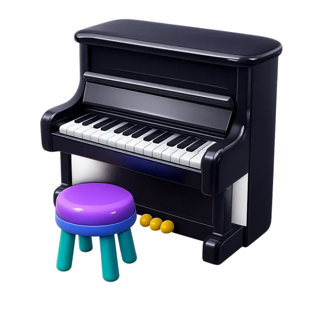 ภาพประกอบคำว่า piano (เปียโน)