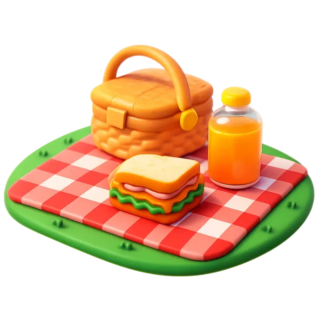 ภาพประกอบคำว่า picnic (ปิกนิก)