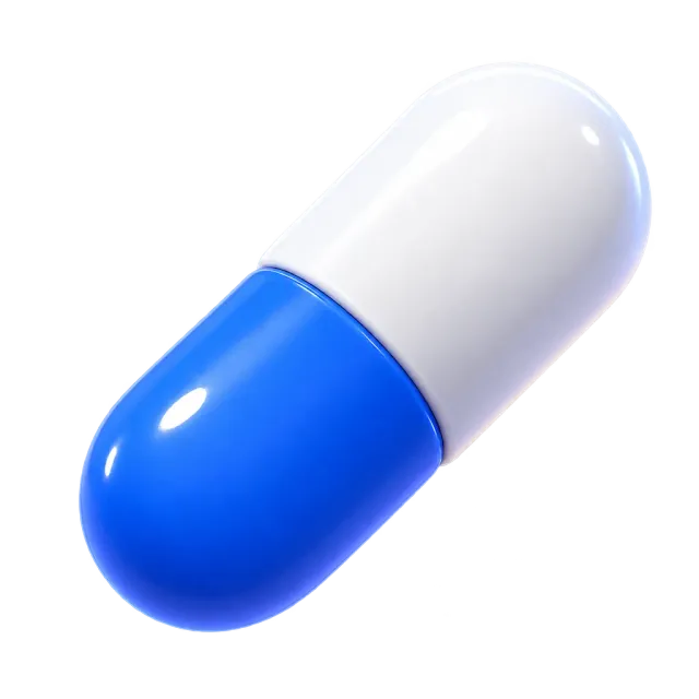 ภาพประกอบคำว่า pill (ยาเม็ด)