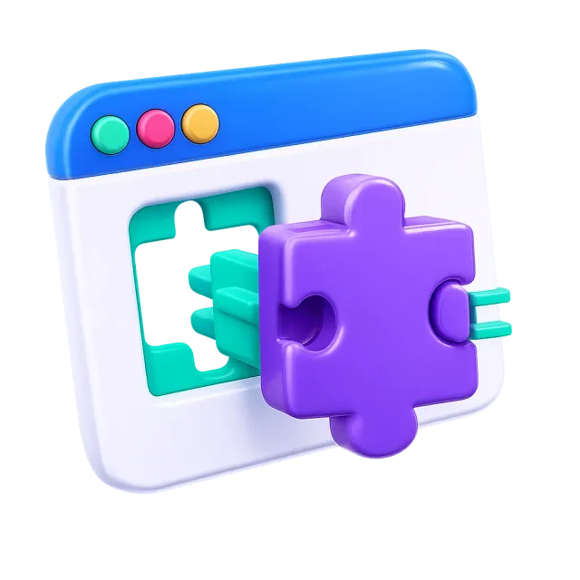 ภาพประกอบคำว่า plugin (ปลั๊กอิน / ส่วนเสริมโปรแกรม)