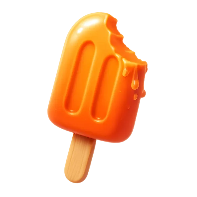 ภาพประกอบคำว่า popsicle (ไอติมแท่ง)