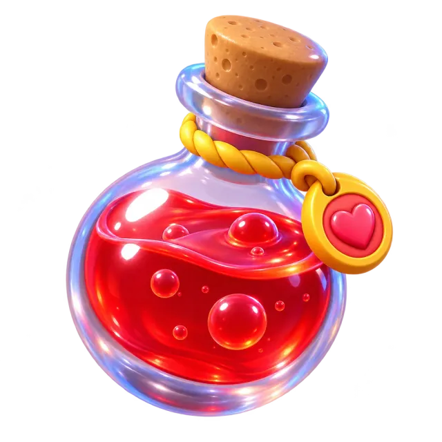 ภาพประกอบคำว่า potion (ยาเพิ่มพลัง / โพชั่น)
